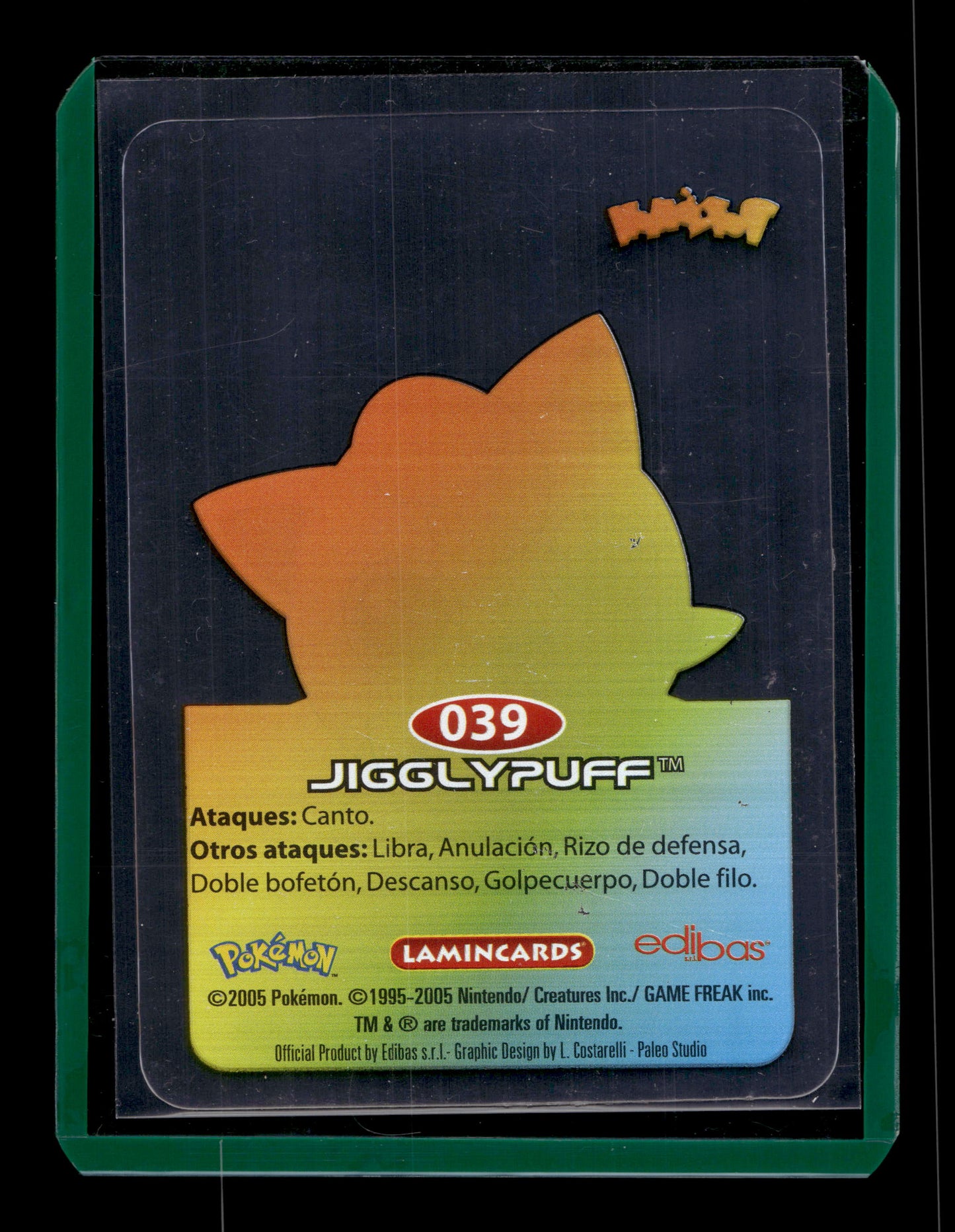 2005 Pokemon Lamincards 039 Jigglypuff