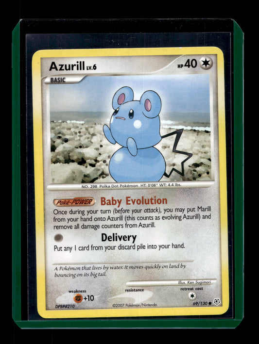 2007 Pokemon DP Base DPBP#210 69/130 Azurill