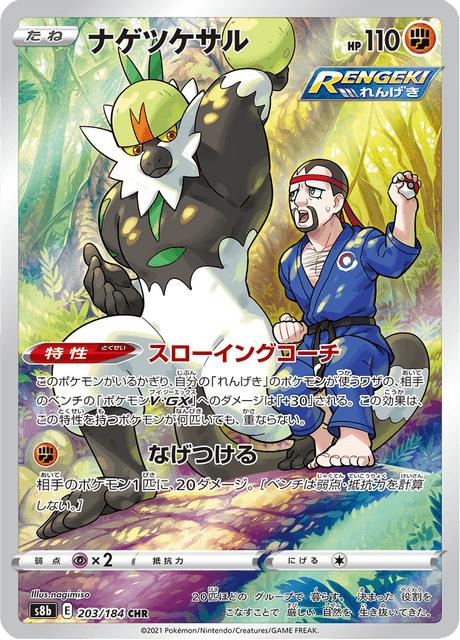 2021 Japanese Pokemon s8b VMAX Climax 203/184 Passimian